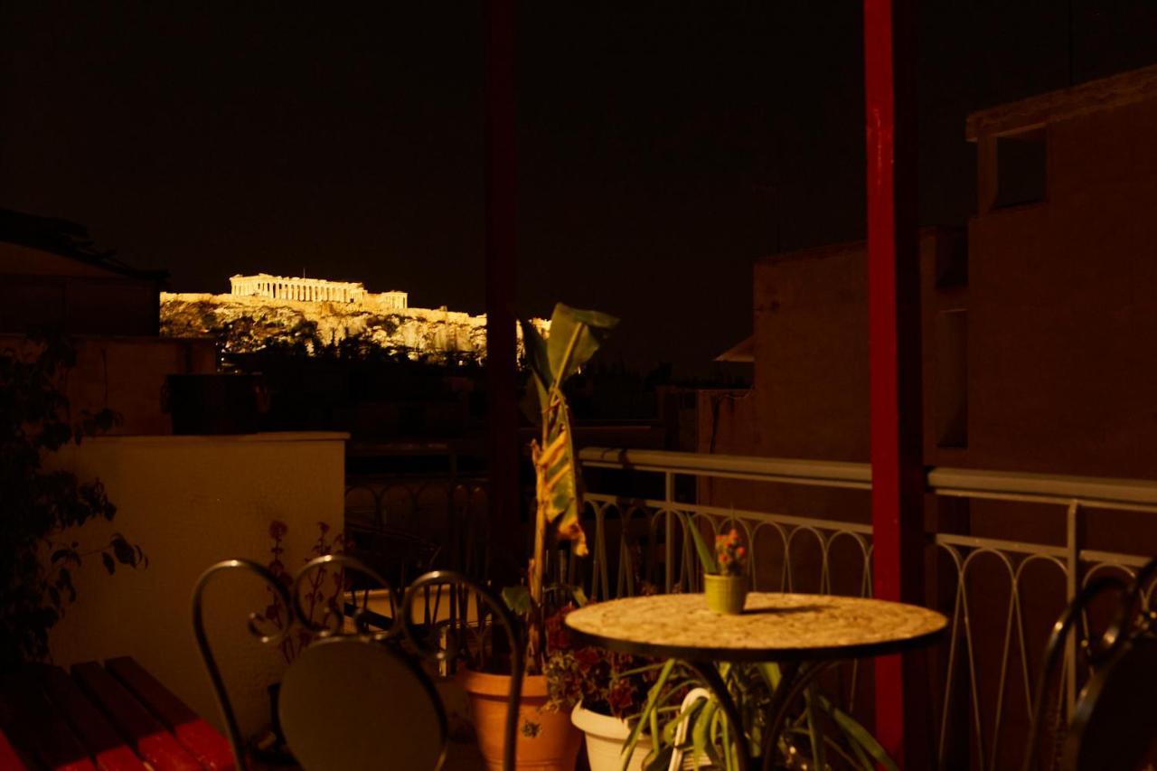 Mosaics Athens Central Studio With Acropolis View Exterior foto
